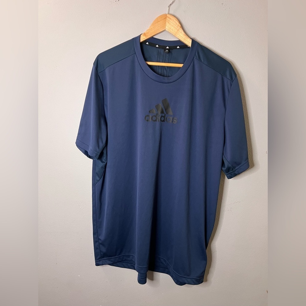 Adidas Primeblue Short Sleeve Crew Neck Tee Men’s Size XL